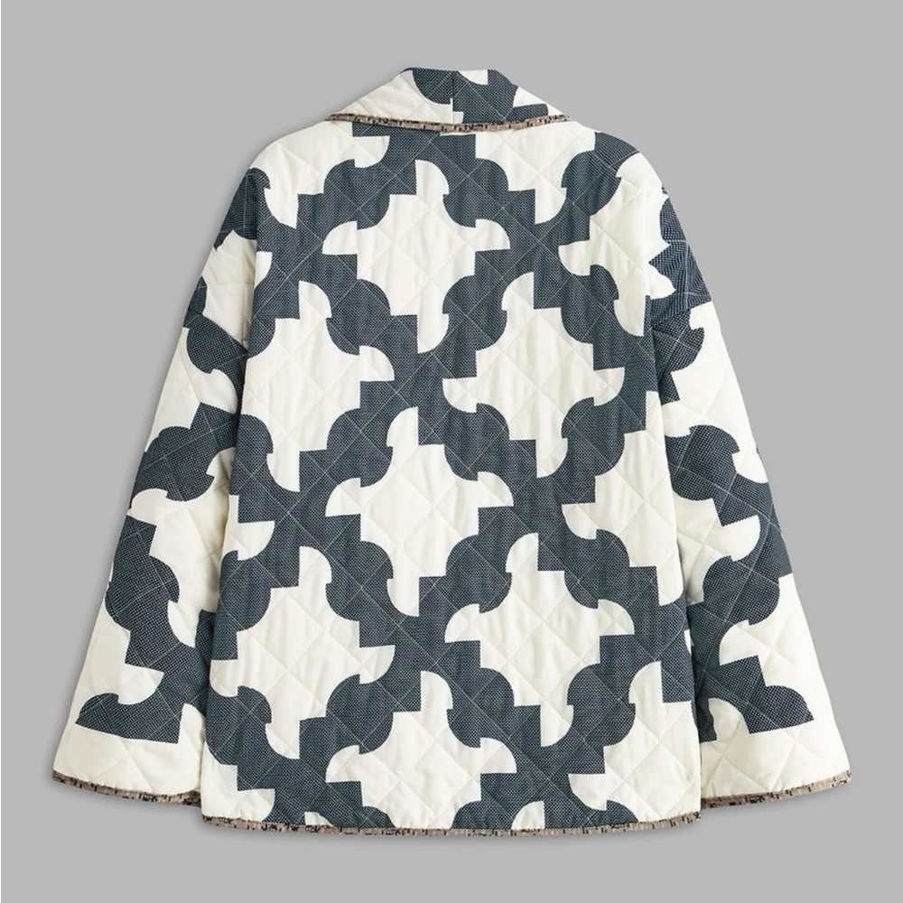 Block Print Jacket - Picture 2 of 7